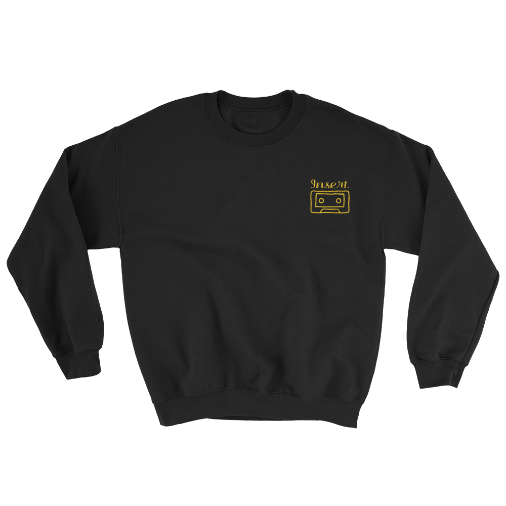 Embroidered Logo Sweatshirt – Insert tapes